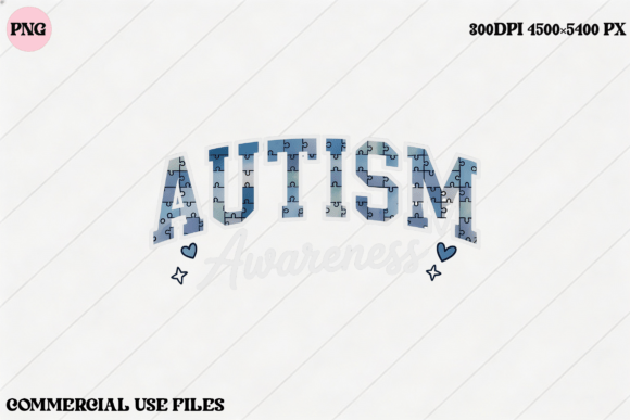 Download Autism Awareness Puzzle Letters PNG - Puzzle letters Collection