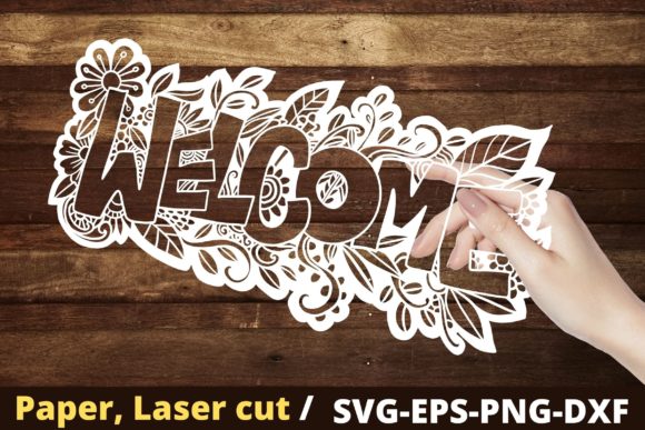Download Welcome Sign SVG, Welcome Wood Cut File - Welcome sign Collection