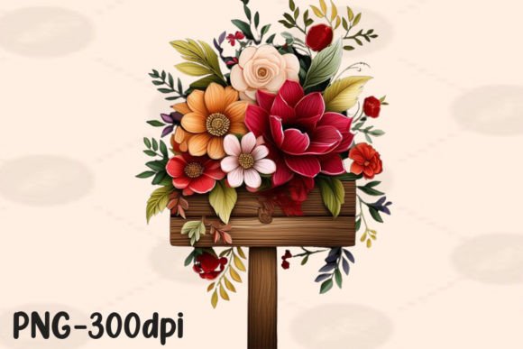 Download Floral Wooden Signs Sublimation - Premium Resources